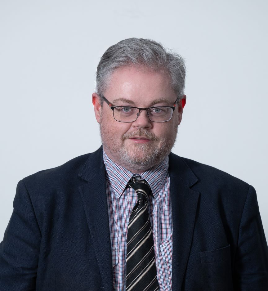 Dr Gerry Adams Portrait photo of doctor
