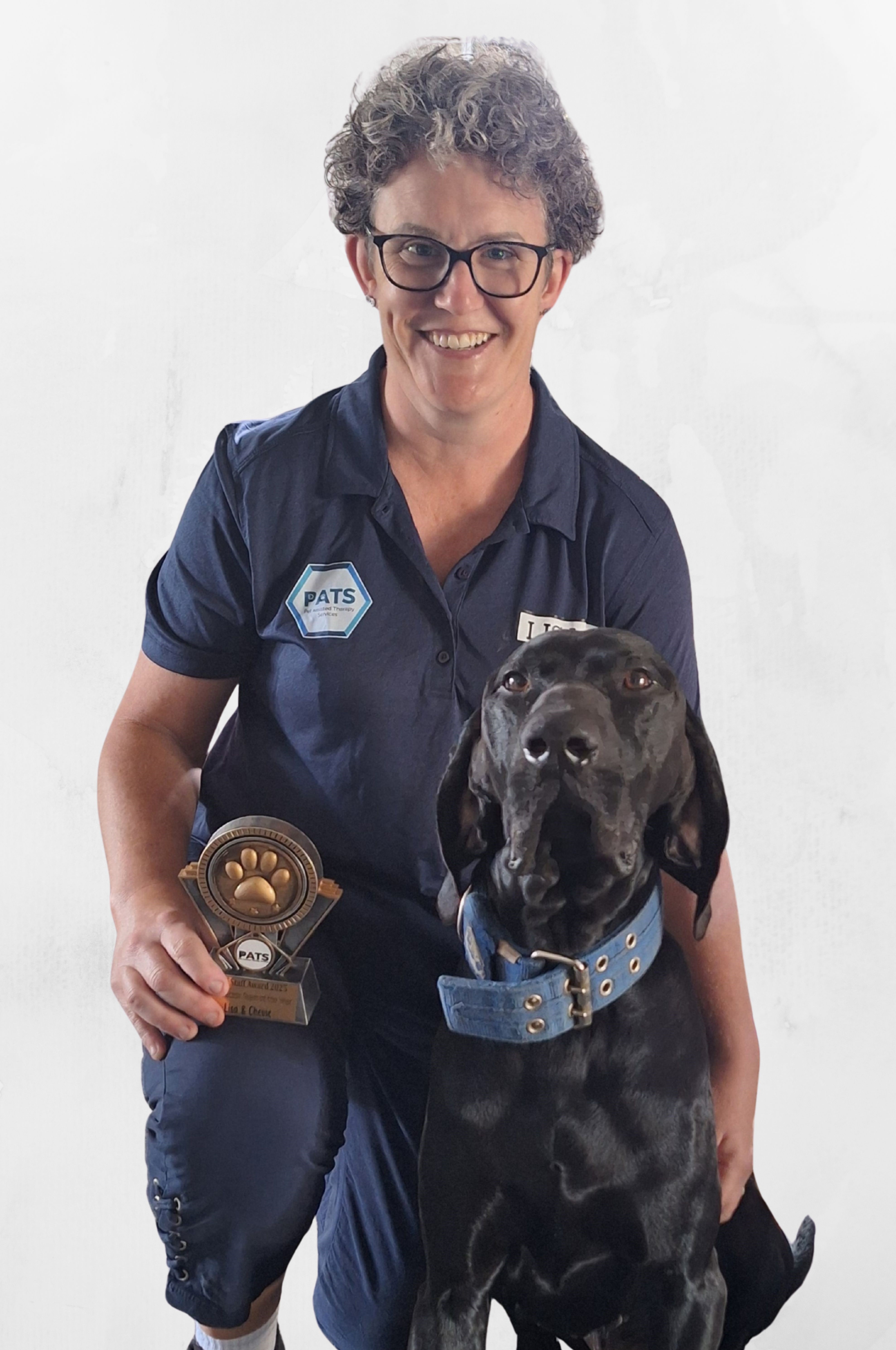 Health Hero - Chevy and handler Lisa