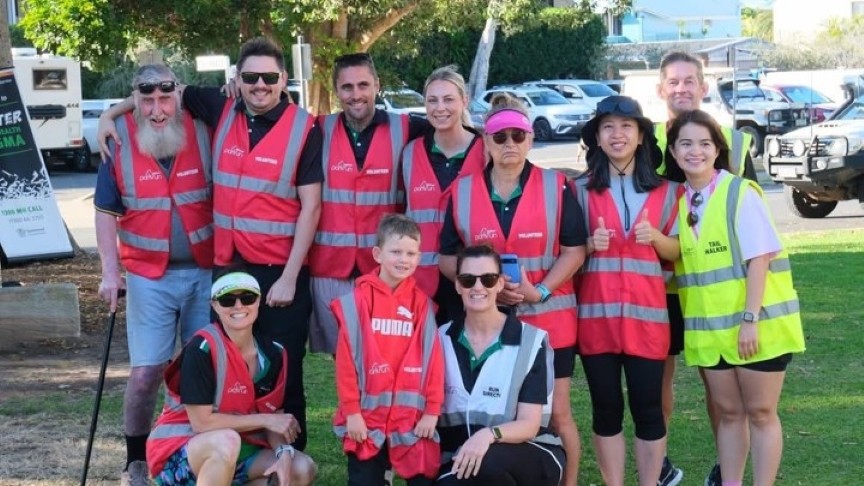 Mental health staff take over parkruns - main photo