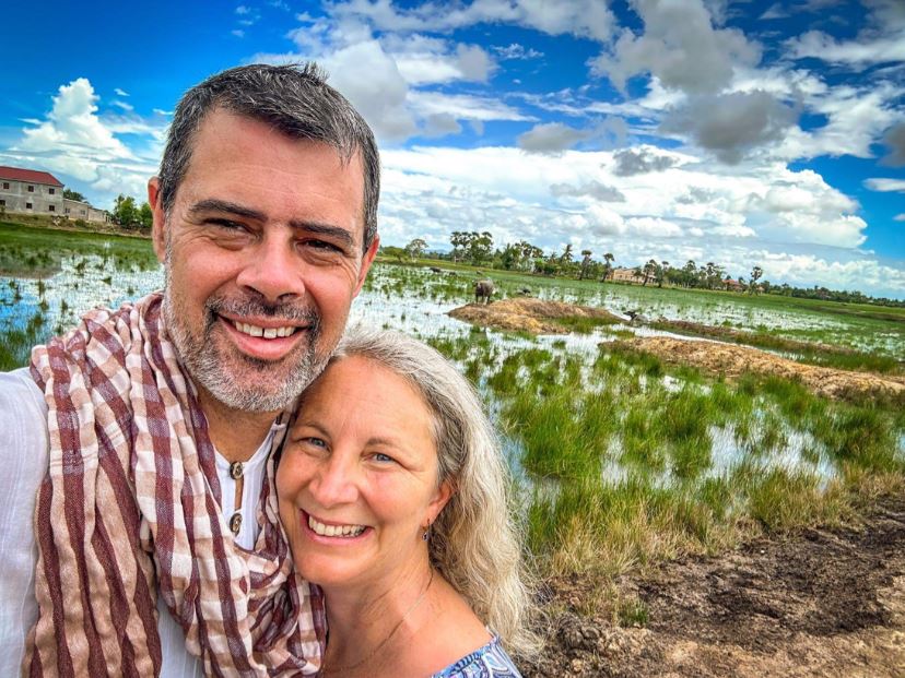 Theresa Beane and husband